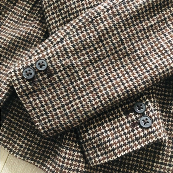 Banana Republic Wool Blend Houndstooth Jacket - Picture 7 of 11